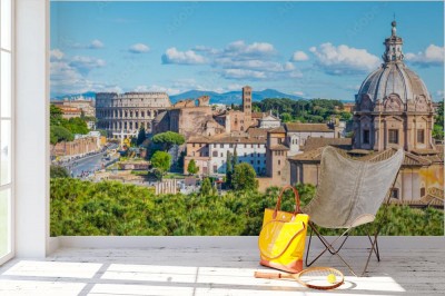Fototapeta Kościół Saint Luca i Martina w Rzymie