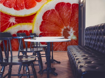 Fototapeta Tło z grejpfruta