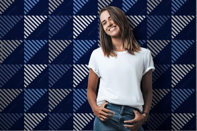 Fototapeta z teksturą inspirowaną kulturą etniczną