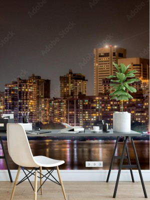 Fototapeta Hipnotyzujące zdjęcie Colaba Skyline w nocy