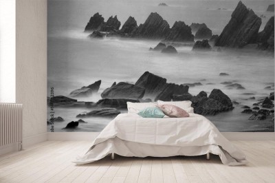 Fototapeta Pół abstrakcyjny krajobraz morski