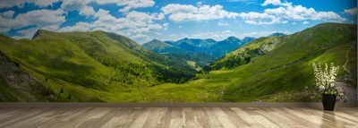 Fototapeta Górska dolina