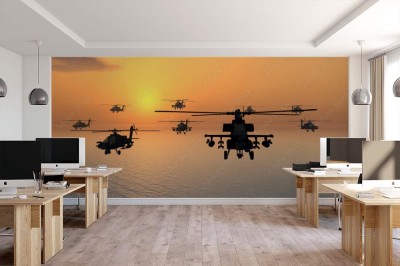 Fototapeta Helikoptery Apache