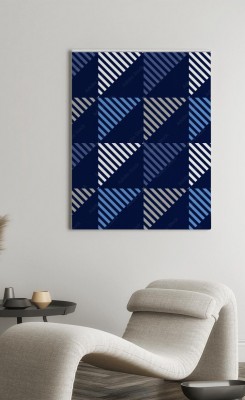 Obraz na płótnie z teksturą inspirowaną kulturą etniczną