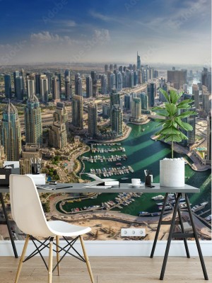 Fototapeta Nowoczesna architektura miasta Dubaj 