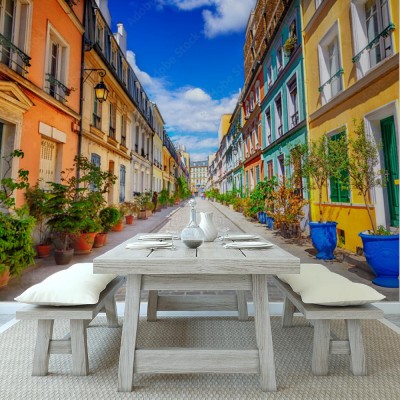 Fototapeta Ulica w Paryżu