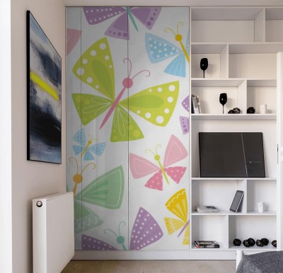 Naklejki na meble Wzór motyla