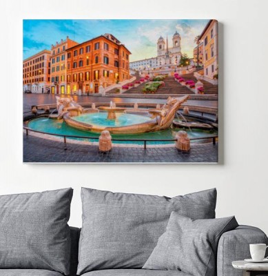Obraz na płótnie Piazza de Spagna w Rzymie