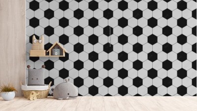 Tapeta z teksturą piłki nożnej