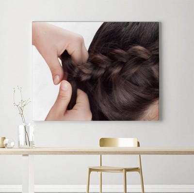 Obraz na płótnie Splatanie warkocza