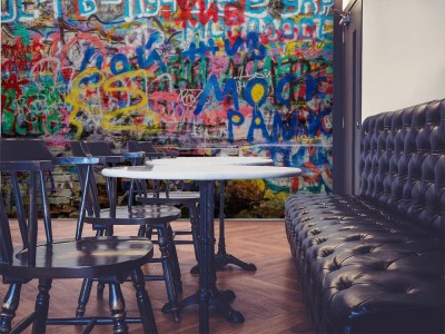 Fototapeta Berlińskie Graffiti