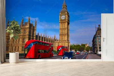 wieza-zegarowa-big-ben-i-autobus-w-londynie