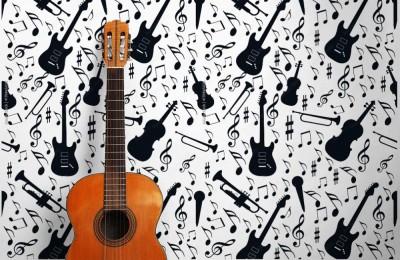 Fototapeta na ścianę z motywem muzycznym