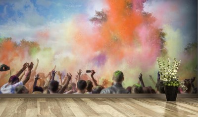 Fototapeta Holi Festiwal kolorów