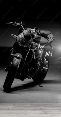 Fototapeta Parkowanie motocykli w garażu