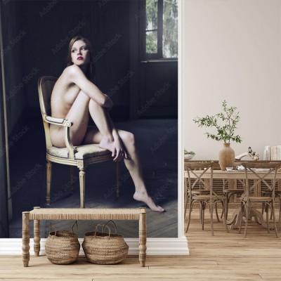 Fototapeta Akt w stylu vintage
