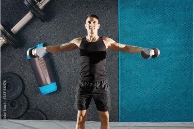 Fototapeta Tło fitness