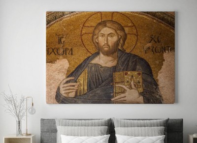 Obraz na płótnie Mozaika Chrystusa w Krainie Żywych