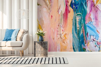 Fototapeta Dzieło malarstwa abstrakcyjnego