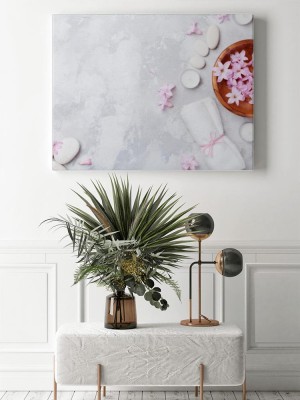 Obraz na płótnie Aromaterapia, uroda, relaks i koncepcja zen