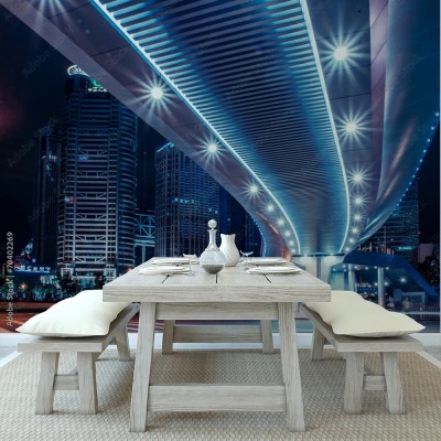 Fototapeta Podświetlony most