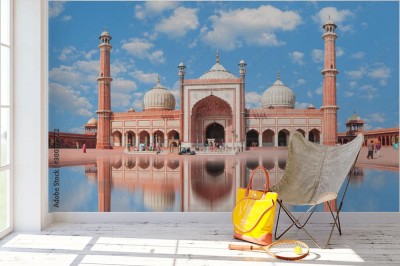 Fototapeta Jama Masjid, Stare miasto Delhi, Indie
