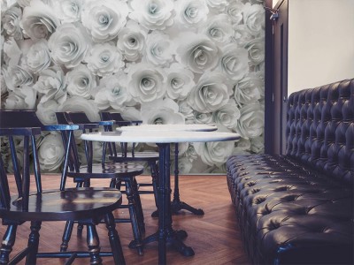 Fototapeta papierowe kwiaty