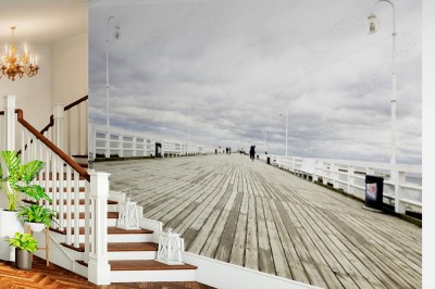 Fototapeta Molo 3D w Sopocie