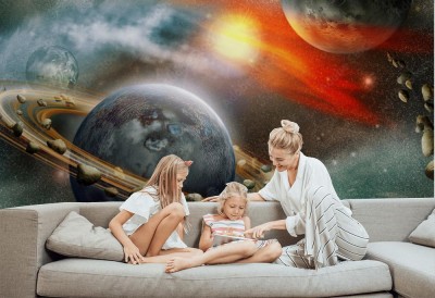 Fototapeta widok w kosmos