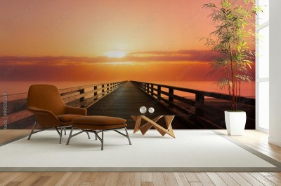 Fototapeta Kładka wodna