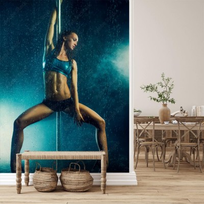 Fototapeta Kobieta przy rurze