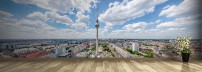 Fototapeta Panorama Berlina z wieżą telewizyjną