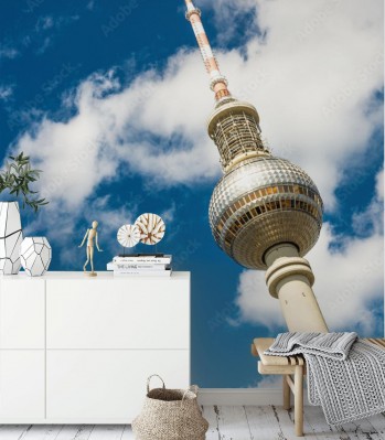 Fototapeta Berlin - wieża telewizyjna
