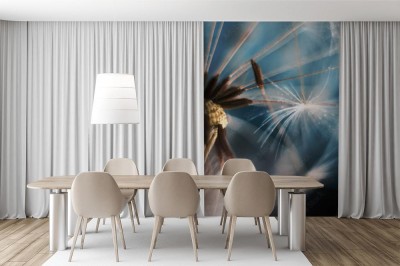 Fototapeta Dmuchawiec w soczewce makro