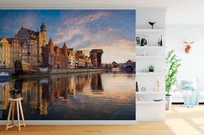 Fototapeta Gród w Gdańsku w Polsce
