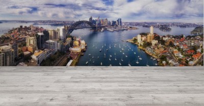 Fototapeta Miasto Sydney w całej rozciągłości