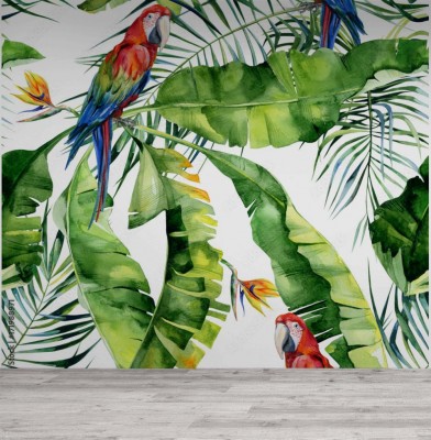 Fototapeta z tropikalnym motywem