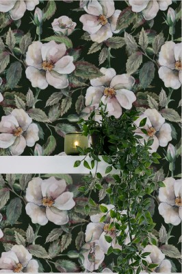 Fototapeta Wzór dzikich róż