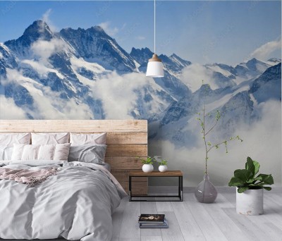 Fototapeta Górski krajobraz Alp