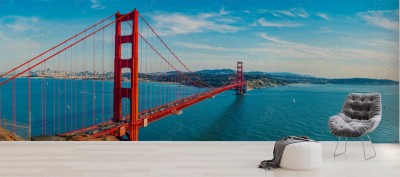 Fototapeta Kultowy most Golden Gate Bridge w San Fransisco