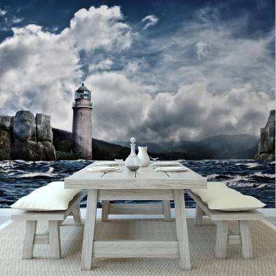 Fototapeta Latarnia Morska w przesmyku