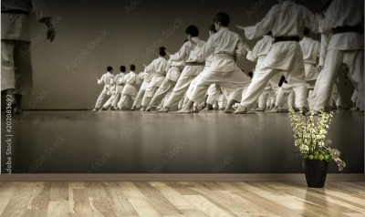 Fototapeta Trening Karate