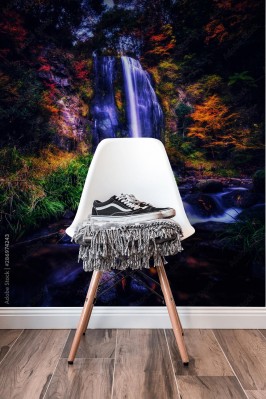 Fototapeta Wodospad w lesie