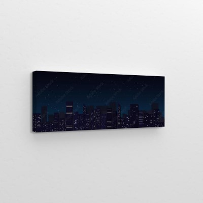 panorama-miasta-wykonana-noca