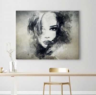 Obraz na płótnie Abstrakcyjny portret kobiety