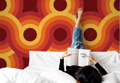 Tapeta z lat 70-tych