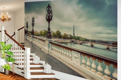 Fototapeta Pont Alexandre III most w Paryżu
