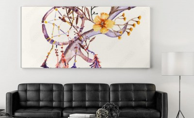 Obraz na płótnie w stylu boho