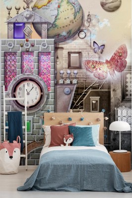 Fototapeta Bajkowe miasto marzeń