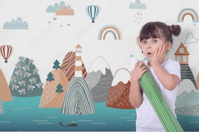 Fototapeta Dziecięca przygoda